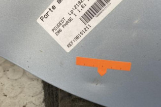 Porte arriere droit PEUGEOT 206