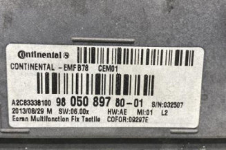Ecran GPS CITROEN C4 PICASSO 2