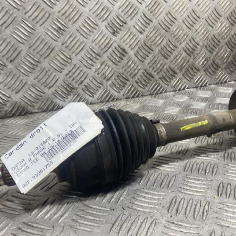 Cardan droit (transmission) DACIA LOGAN 2 Photo n°2