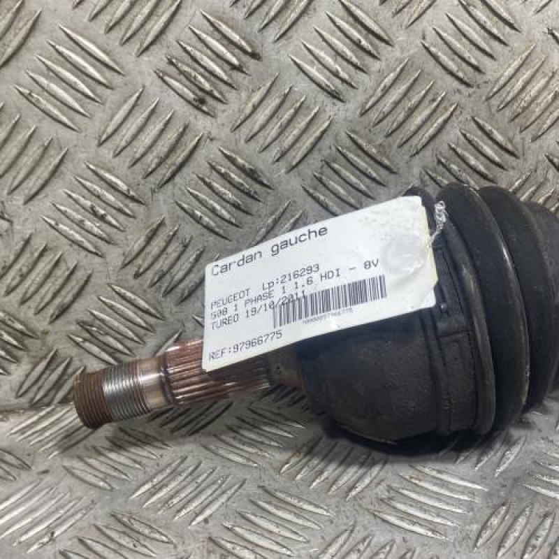 Cardan gauche (transmission) PEUGEOT 508 1 Photo n°1