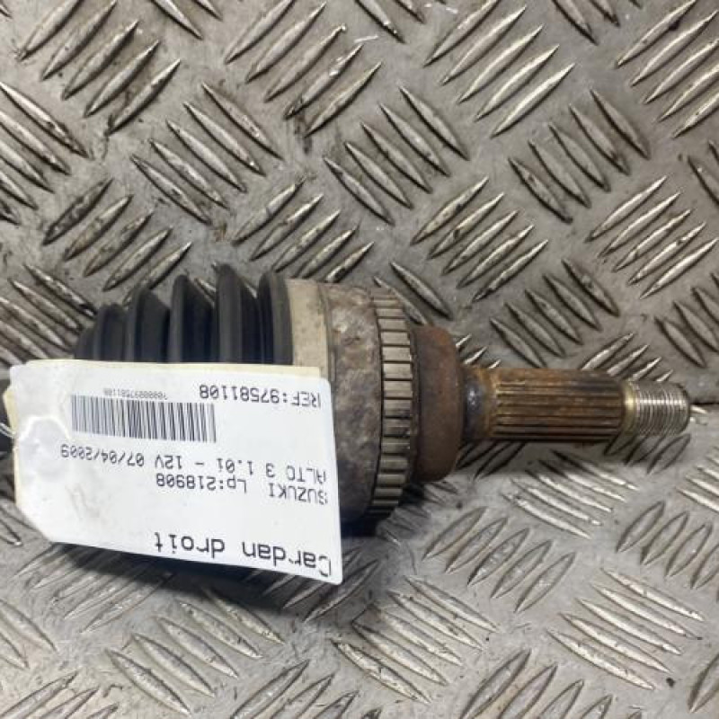 Cardan droit (transmission) SUZUKI ALTO 3 Photo n°4