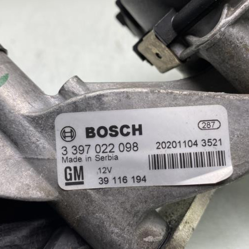 Moteur essuie glace avant droit OPEL ASTRA K Photo n°4