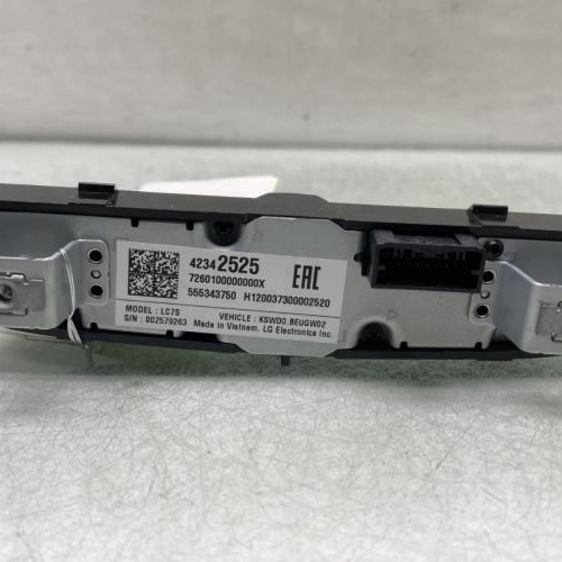 Commande autoradio OPEL ASTRA K Photo n°2