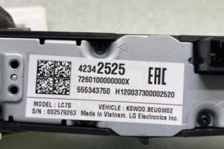 Commande autoradio OPEL ASTRA K