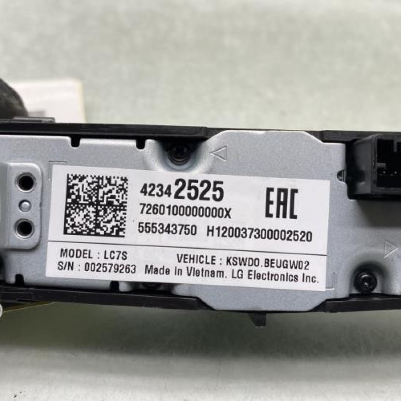 Commande autoradio OPEL ASTRA K Photo n°3