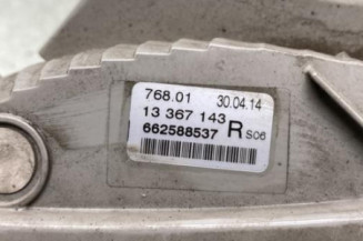 Optique avant secondaire droit (feux)(clignotant) OPEL ASTRA J SPORTS