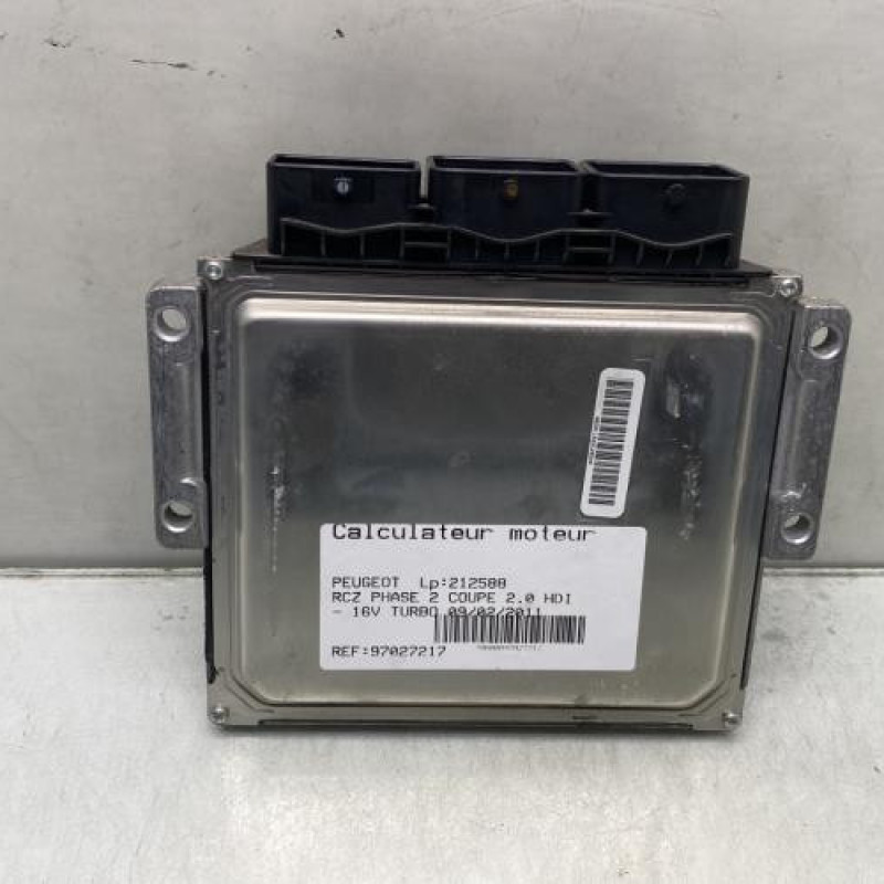 Calculateur moteur PEUGEOT RCZ Photo n°4