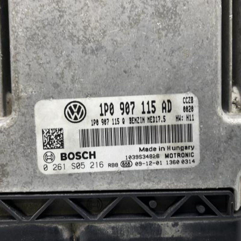 Calculateur moteur SEAT LEON 2 Photo n°2