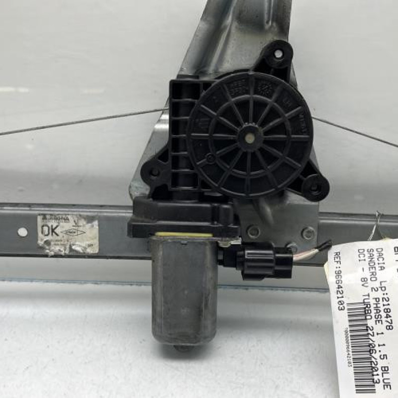Leve vitre electrique arriere gauche DACIA SANDERO 2 Photo n°5