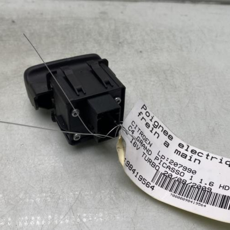 Poignee electrique frein a main CITROEN C4 GRAND PICASSO 1 Photo n°2