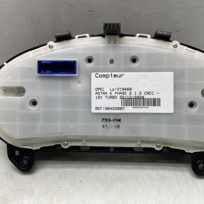 Compteur OPEL ASTRA K Photo n°2