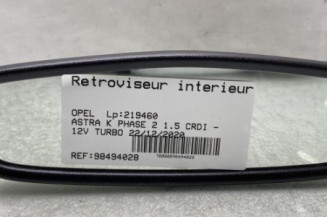 Retroviseur interieur OPEL ASTRA K Photo n°1