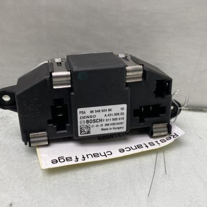 Resistance chauffage CITROEN C4 PICASSO 1 Photo n°6
