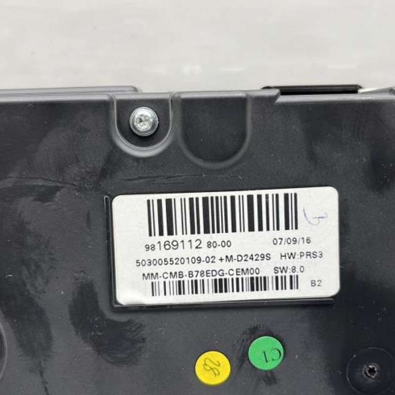 Compteur CITROEN C4 PICASSO 2 Photo n°3