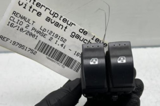 Interrupteur de leve vitre avant gauche RENAULT CLIO 2 Photo n°1