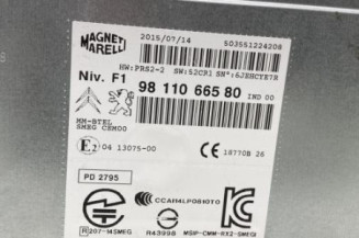 Autoradio d'origine PEUGEOT 208 1