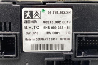 Commande chauffage PEUGEOT 407