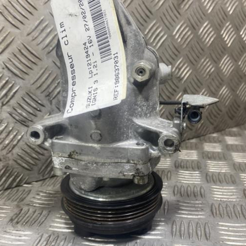 Compresseur clim SUZUKI IGNIS 3 Photo n°4