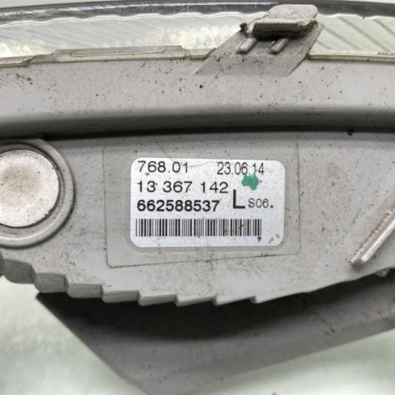 Optique avant secondaire gauche (feux)(clignotant) OPEL ASTRA J Photo n°3
