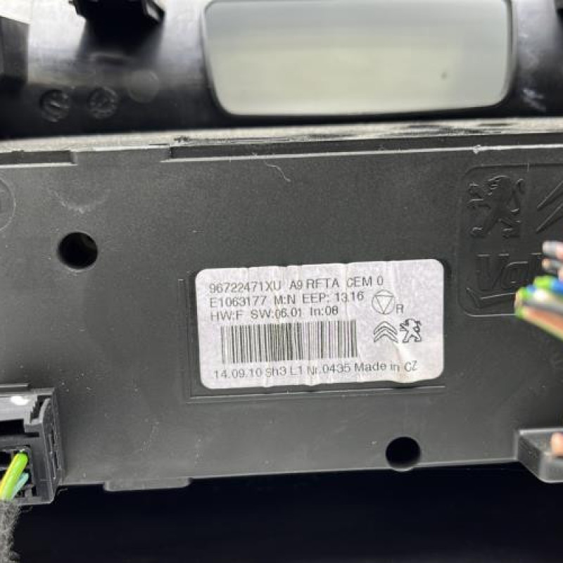 Commande chauffage PEUGEOT 2008 1 Photo n°6