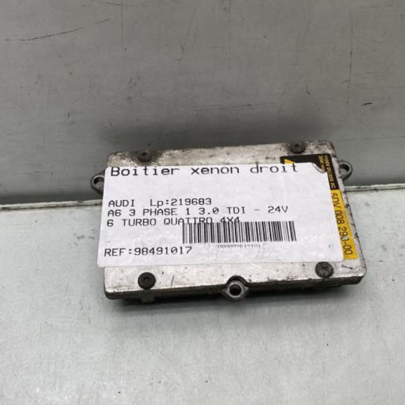 Boitier xenon AUDI A6 3 Photo n°3