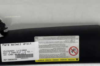 Pare soleil droit VOLKSWAGEN GOLF 6