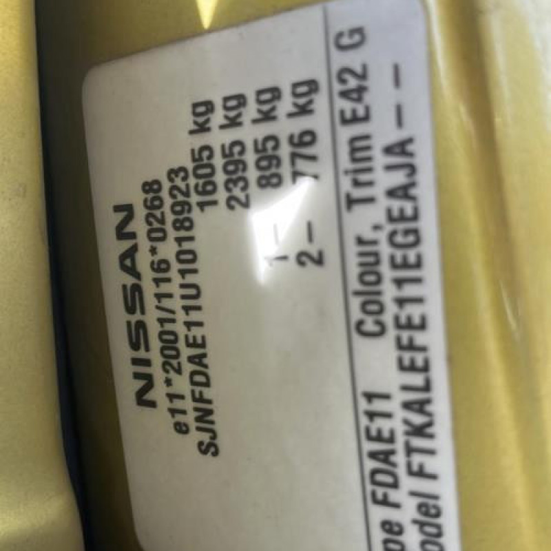 Boite de vitesses NISSAN NOTE 1 Photo n°5