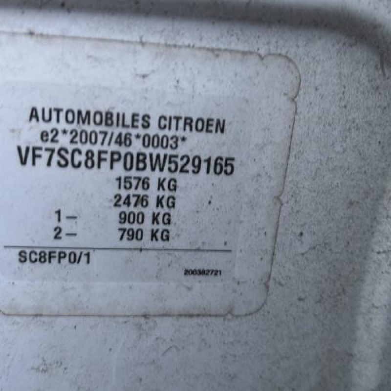Boite de vitesses CITROEN C3 2 Photo n°17
