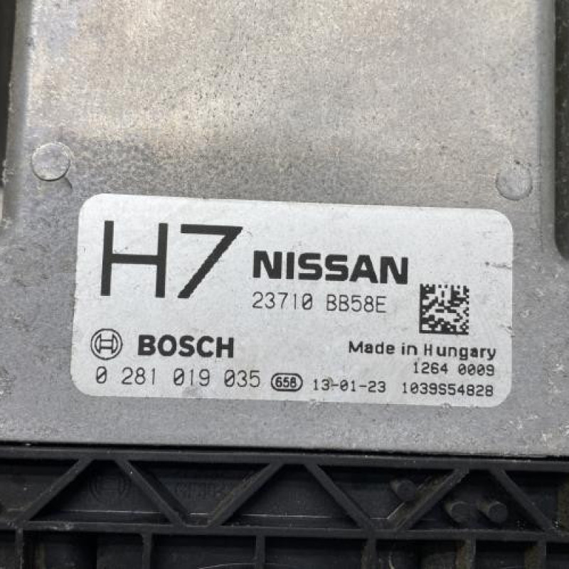 Calculateur moteur NISSAN QASHQAI 1 Photo n°2