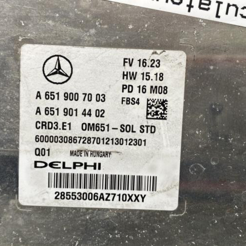 Calculateur moteur MERCEDES CLASSE B 246 Photo n°4