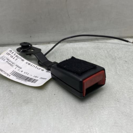 Attache ceinture avant droit CITROEN DS3 Photo n°1