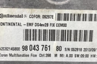 Ecran GPS PEUGEOT 508 1