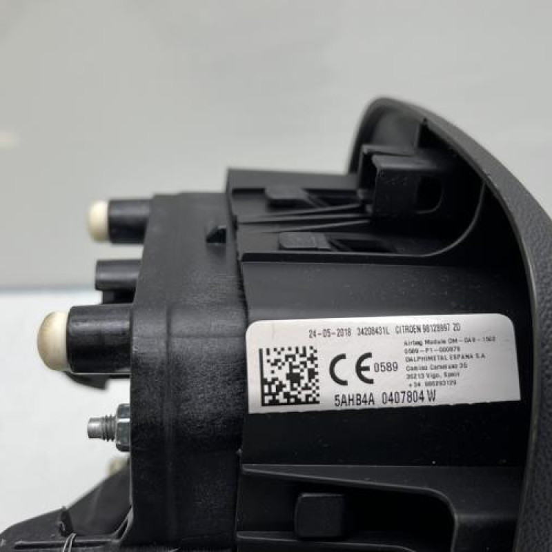 Air bag conducteur CITROEN C3 3 Photo n°5