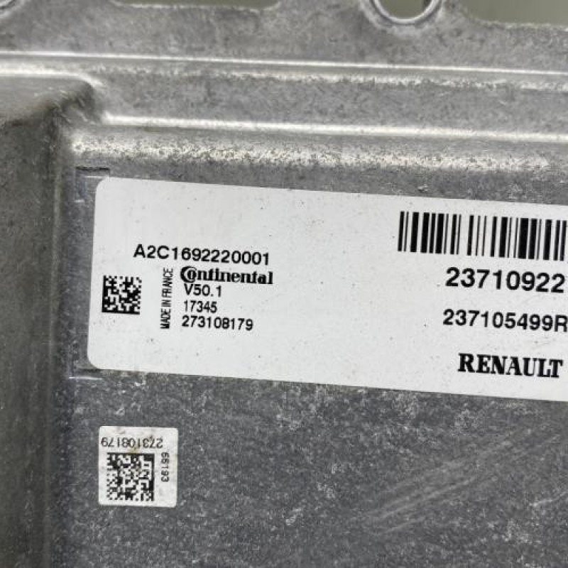 Calculateur moteur RENAULT CAPTUR 1 Photo n°2