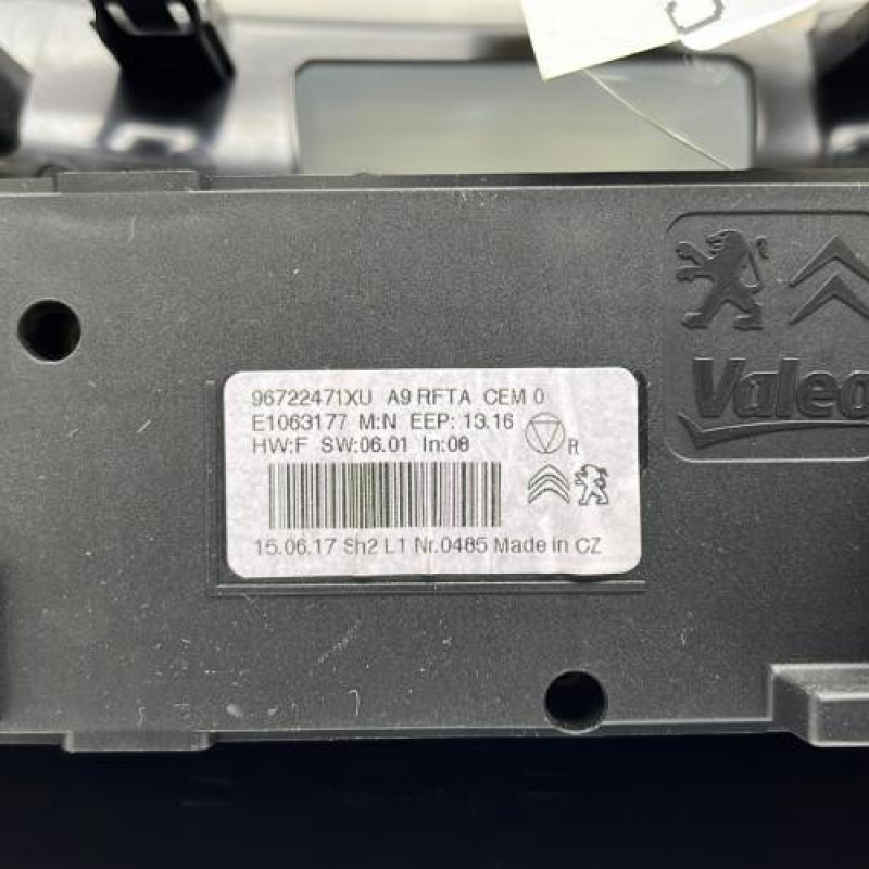 Commande chauffage PEUGEOT 2008 1 Photo n°6