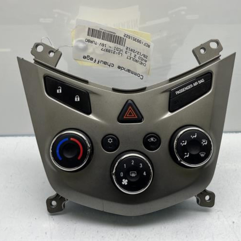 Commande chauffage CHEVROLET AVEO 2 Photo n°1