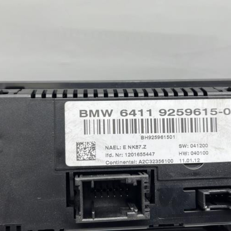 Commande chauffage BMW X3 F25 Photo n°5