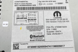 Autoradio d'origine FIAT TIPO 2