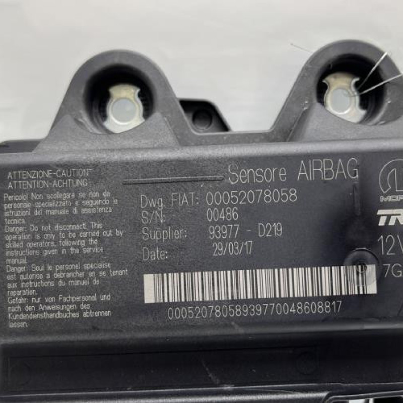 Boitier air bag FIAT TIPO 2 Photo n°2