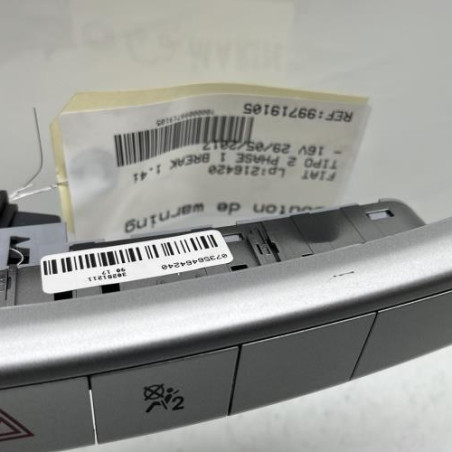 Bouton de warning FIAT TIPO 2