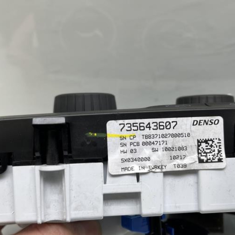 Commande chauffage FIAT TIPO 2 Photo n°6