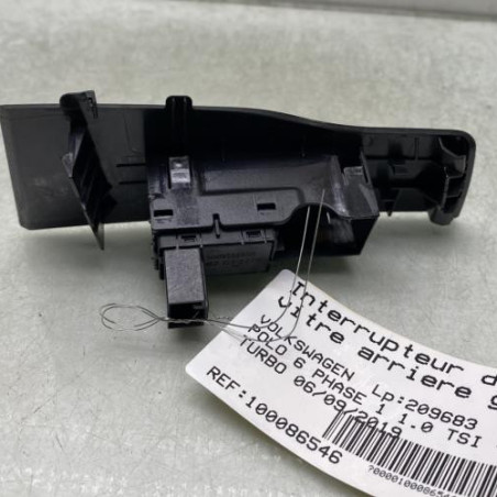 Interrupteur de leve vitre arriere gauche VOLKSWAGEN POLO 6