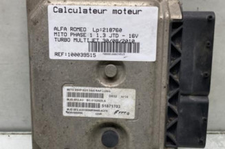 Calculateur moteur ALFA ROMEO MITO Photo n°1
