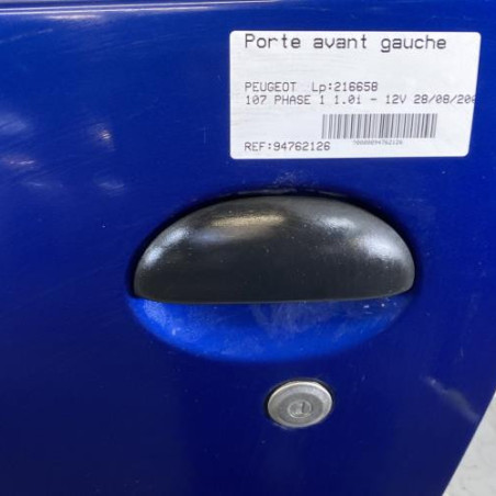 Porte avant gauche PEUGEOT 107