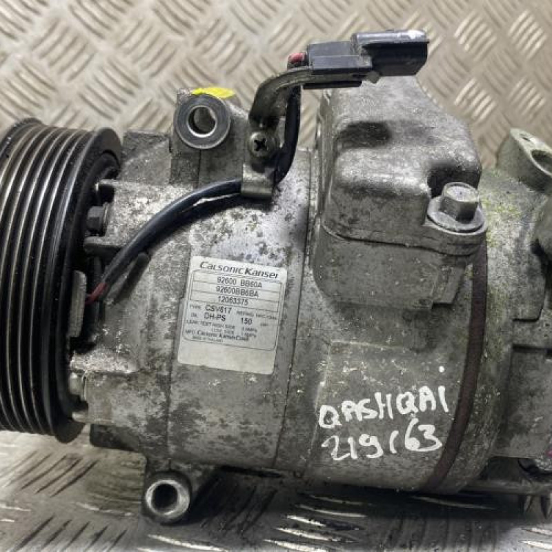 Compresseur clim NISSAN QASHQAI 1 Photo n°4