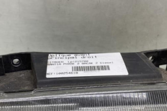 Optique avant principal droit (feux)(phare) CITROEN XANTIA