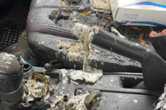 Feu arriere secondaire gauche (feux) MAZDA 3 1