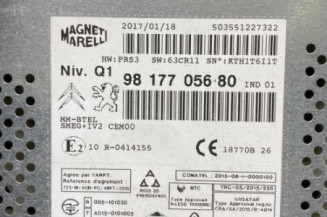 Autoradio d'origine CITROEN C4 2
