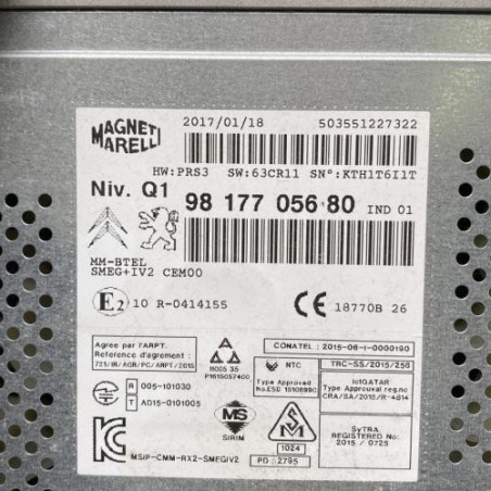 Autoradio d'origine CITROEN C4 2