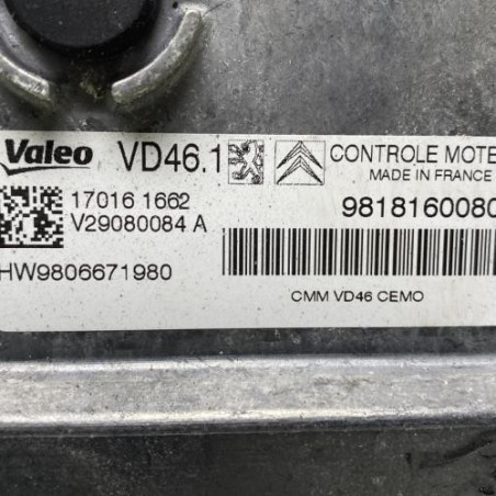 Calculateur moteur CITROEN C4 2